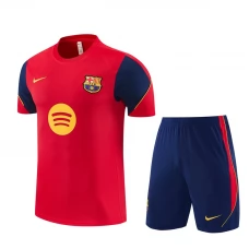 Tepláková Souprava(Dres+Shorts) FC Barcelona 2026-27 Červená