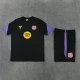 Tepláková Souprava(Dres+Shorts) FC Barcelona Dětský 2026-27 Černá