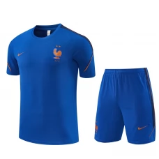 Tepláková Souprava(Dres+Shorts) Francie Dětský 2026-27 Modrá