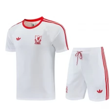 Tepláková Souprava(Dres+Shorts) Liverpool 2026-27 Bílá Červená