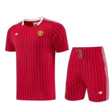 Tepláková Souprava(Dres+Shorts) Manchester United 2026-27 Červená