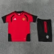 Tepláková Souprava(Dres+Shorts) Manchester United 2026-27 Červená