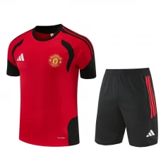 Tepláková Souprava(Dres+Shorts) Manchester United Dětský 2026-27 Červená