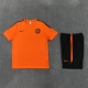 Tepláková Souprava(Dres+Shorts) Nizozemsko 2026-27 Oranžová
