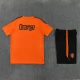 Tepláková Souprava(Dres+Shorts) Nizozemsko 2026-27 Oranžová