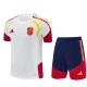 Tepláková Souprava(Dres+Shorts) Španělsko 2026-27 Bílá