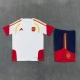 Tepláková Souprava(Dres+Shorts) Španělsko 2026-27 Bílá