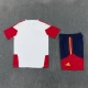Tepláková Souprava(Dres+Shorts) Španělsko 2026-27 Bílá