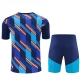 Tepláková Souprava(Dres+Shorts) Španělsko Dětský 2026-27 Modrá