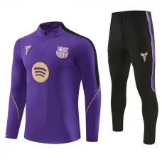 Tepláková Souprava FC Barcelona 2026-27 - 1-4 Zip Fialová
