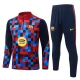 Tepláková Souprava FC Barcelona 2026-27 - 1-4 Zip Modrá