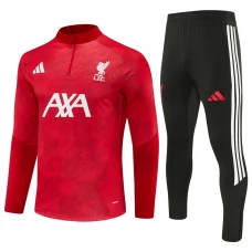 Tepláková Souprava Liverpool 2026-27 - 1-4 Zip Červená