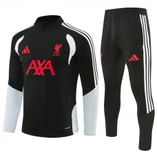 Tepláková Souprava Liverpool Dětský 2026-27 - 1-4 Zip Černá