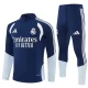 Tepláková Souprava Real Madrid 2026-27 - 1-4 Zip Modrá