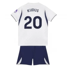 Tottenham Hotspur Kudus 20 Dětský Domácí Dres Komplet 2026-27
