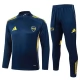 Tréninková Mikina Souprava Boca Juniors 2025-26 - 1-4 Zip Modrá