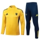 Tréninková Mikina Souprava Boca Juniors 2025-26 - 1-4 Zip Žlutá