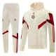 Tréninková Mikina Souprava FC Bayern Mnichov 2025-26 - Hoodie Béžová
