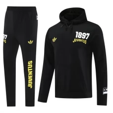 Tréninková Mikina Souprava Juventus 2025-26 - Hoodie Černá