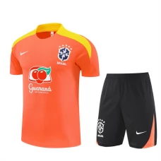 Tréninkový Dres Souprava Brazílie 2025-26 - Shorts Oranžová