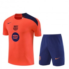 Tréninkový Dres Souprava FC Barcelona Dětský 2025-26 - Shorts Oranžová