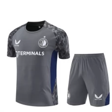 Tréninkový Dres Souprava Feyenoord Dětský 2025-26 - Shorts Šedá