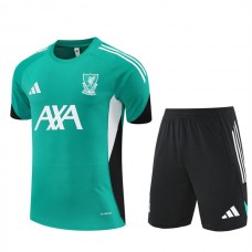 Tréninkový Dres Souprava Liverpool 2025-26 - Shorts Zelená