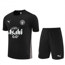 Tréninkový Dres Souprava Manchester City Dětský 2025-26 - Shorts Černá