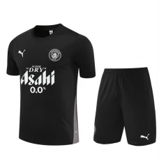 Tréninkový Dres Souprava Manchester City Dětský 2025-26 - Shorts Černá
