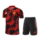 Tréninkový Dres Souprava Manchester United Dětský 2025-26 - Shorts Červená